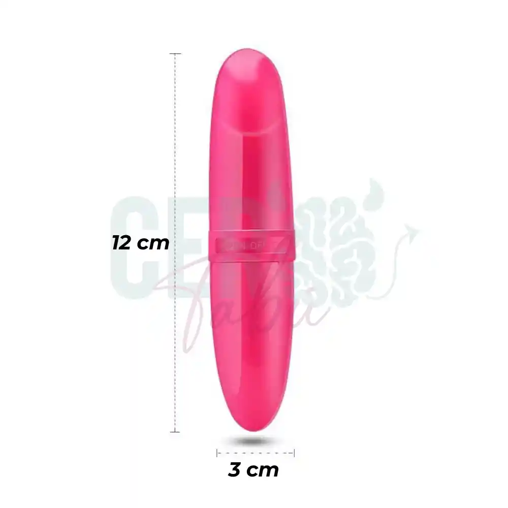 Vibrador Estimulador De Clitoris Lapiz Labial Unica Vibracion