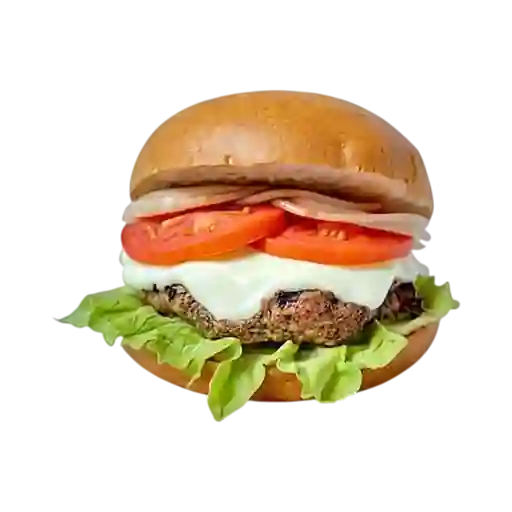 Hamburguesa Sencilla Al Carbón
