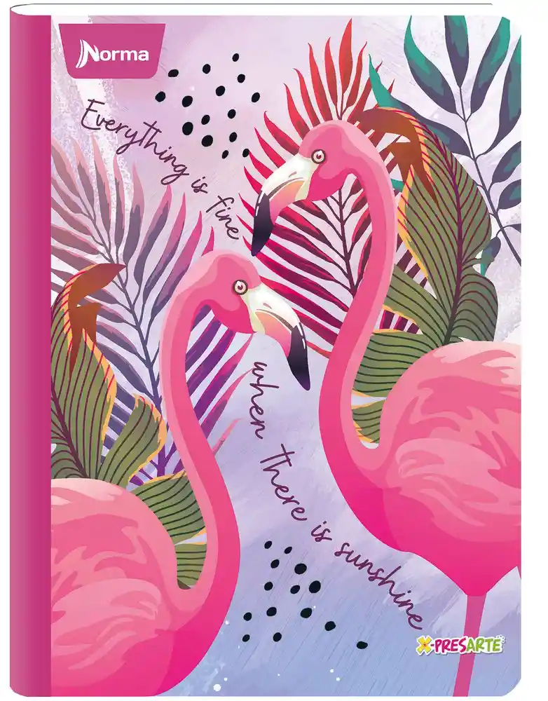 Cuaderno X-Presarte Femenino Mediano 1 Materia Cuadriculado