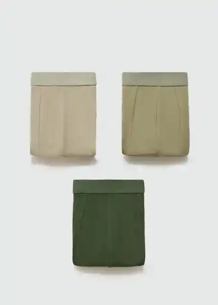 Calzoncillo Tri Khaki Khaki Talla S Hombre Mango