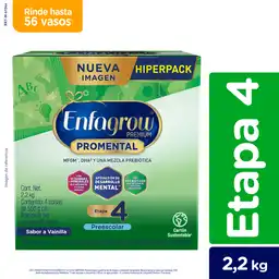 Alimento Lácteo Enfagrow Premium Promental Vainilla 4 2200 g