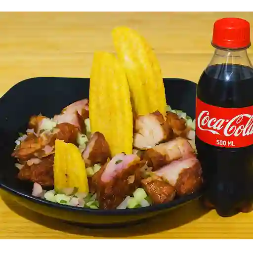 Combo ceviche de chicharrón
