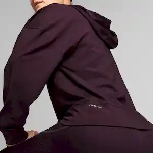 Puma Buzo Hoodie Para Entrenamiento Mujer Morado Talla S