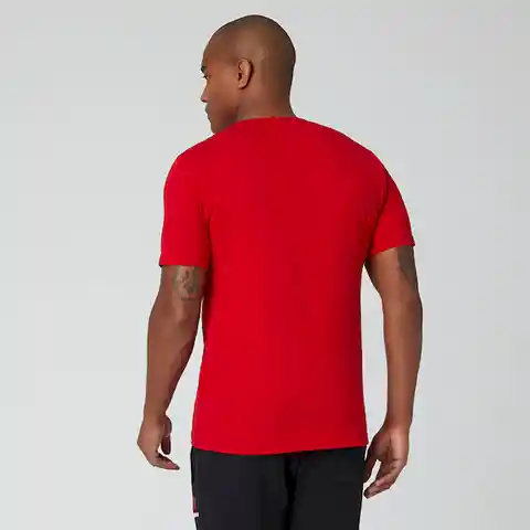 Newbalance Camiseta Menos Essentials Para Hombre Rojo Talla XL