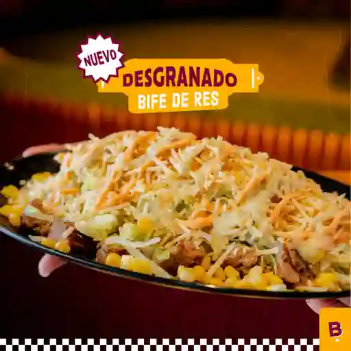 Desgranado Bife de Res