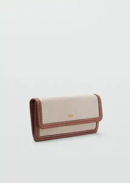 Billetera g Marais Cuero Talla 99 Mujer Mango