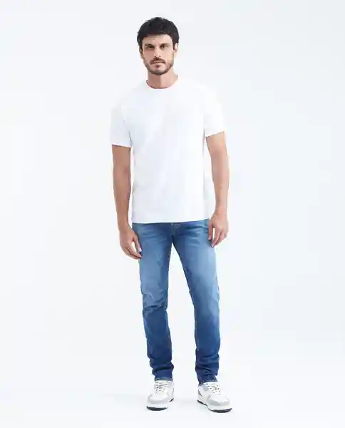 Jean Super Slim Fit-Rider Azul Francés Medio 38/34 Chevignon