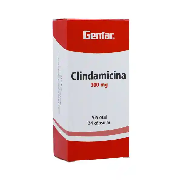 Genfar Clindamicina (300 mg)