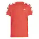 Adidas Camiseta u Tr-Es 3S T Niño Rojo L