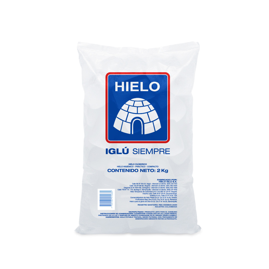 Hielo Iglu 2 kg