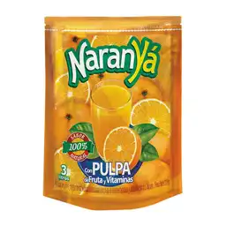 NaranyaBebida En Polvo Sabor A Naranja Con Pulpa De Fruta