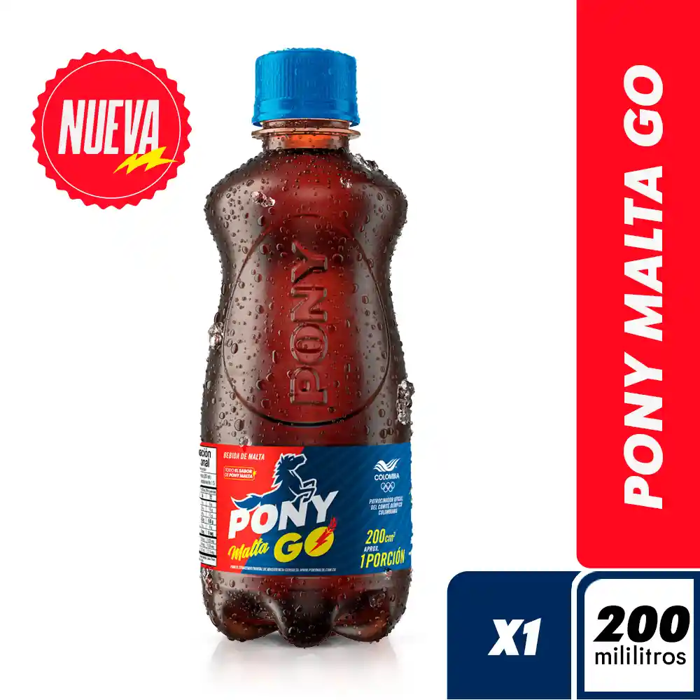 Pony Malta Go Pet 200ml x1