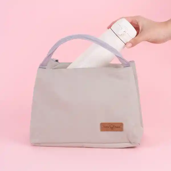 Lonchera Serie Tasty Food Gris Miniso