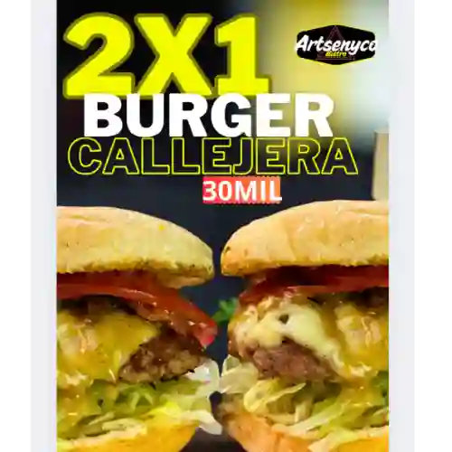 2x1 Hamburguesa Callejera