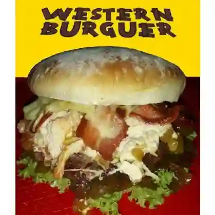 Hamburguesa Mixta Western