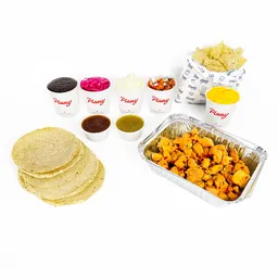 Tacos de Pollo Chipotle Para 2