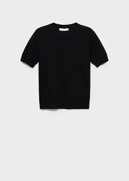 Jersey Basic Negro Talla XS Mujer Mango