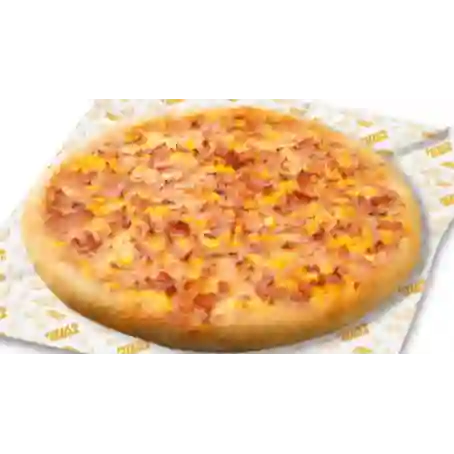 Pizza Mediana Maiz y Tocineta 30x30