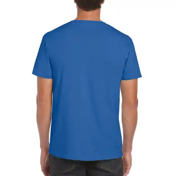 Gildan Camiseta Ring Spun su Adulto Royal Talla L