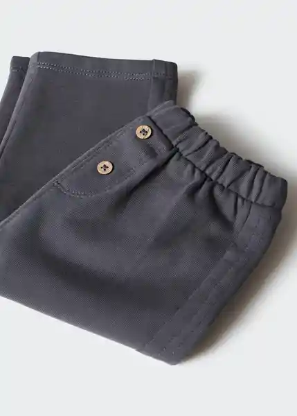 Pantalón Rain Antracita Talla 61 Niños Mango