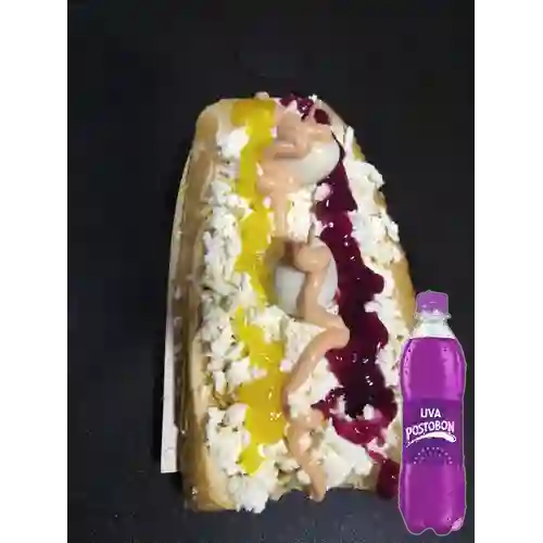 Combo Perro Sencillo + Uva 400 ml