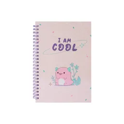 Libreta Argollada 80 Hojas Serie Axolotl Story Miniso