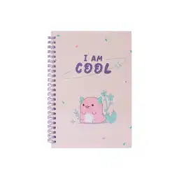 Libreta Argollada 80 Hojas Serie Axolotl Story Miniso