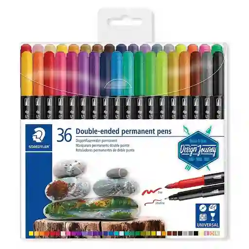 Staedtler Marcador Rotulador Permanente Doble