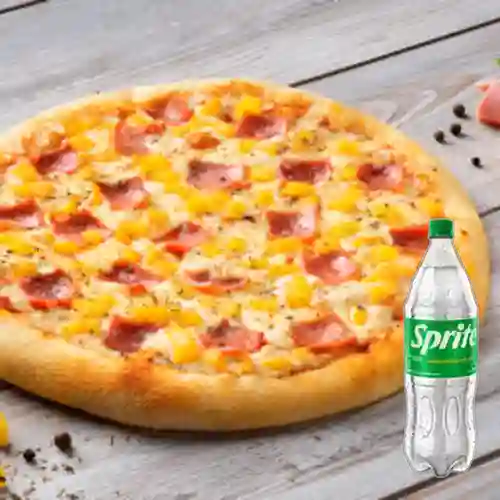 Combo Pizza Tropical Grande + Sprite Original 1.5Lt