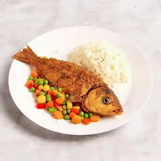 Mojarra a la Jardinera