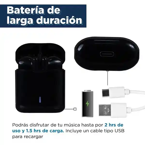 Auriculares Inalámbricos Macaron Negro Modelo S88 Miniso