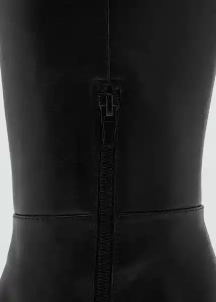 Botas Follow Negro Talla 36 Mujer Mango