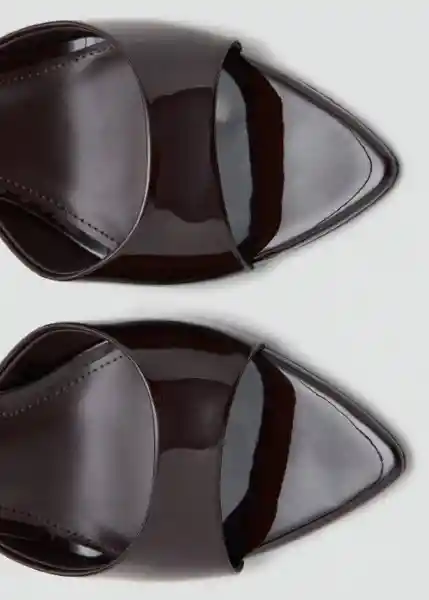 Sandalias Pepygr Burdeos Talla 38 Mujer Mango