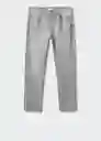 Pantalón Jean Bob Tejano Gris Talla 46 Hombre Mango