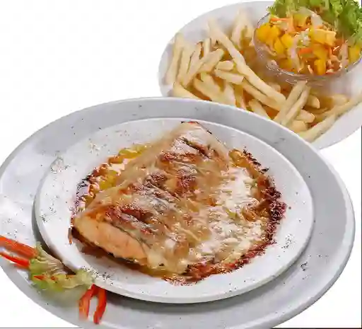 Salmón Gratinado