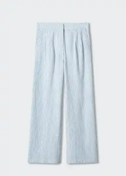 Pantalón Bali Crudo Talla 42 Mujer Mango