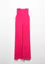 Vestido Linda2-a Fucsia Talla L Mujer Mango