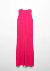 Vestido Linda2-a Fucsia Talla L Mujer Mango