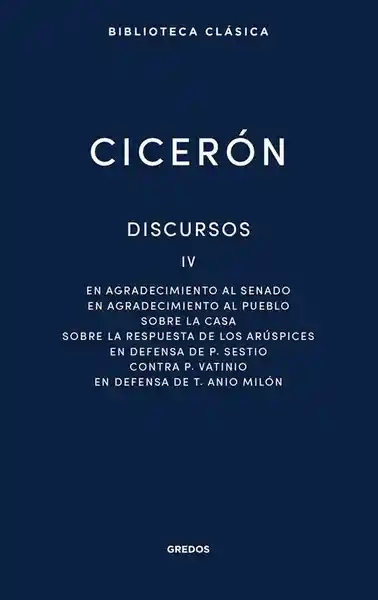 Discursos IV - Gredos