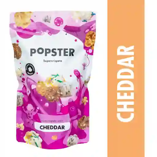 Popster Crispetas Cheddar