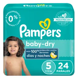 Pampers Pañales Desechables Etapa 5