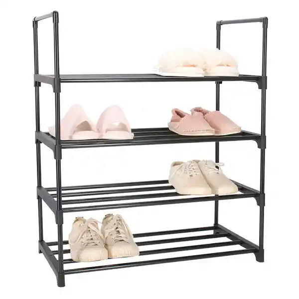 Cotidiana Organizador de Zapatos Negro Cotidiana