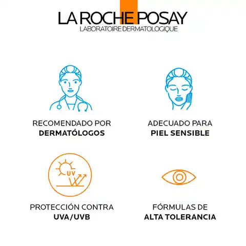 La Roche-Posay Protector Solar en Crema de Toque Seco con Anthelios 50+