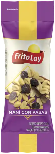 Fritolay Snack Mani Pasas 50 g