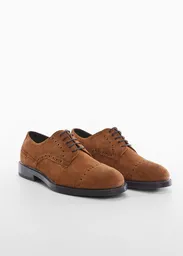 Zapatos Liteser Tabaco Talla 41 Hombre Mango