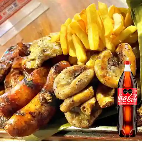 Combo Parrillada Glotón + Coca Cola Original 1.5 L
