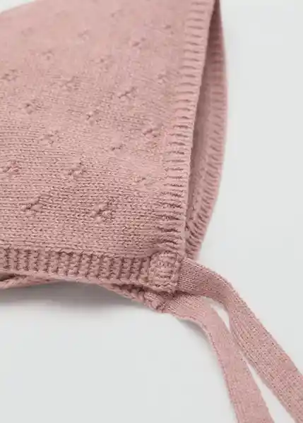Gorro Britainb Rosa Palo Talla 61 Niños Mango
