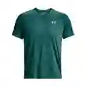 Under Armour Camiseta Streaker Tee Para Hombre Verde Talla LG