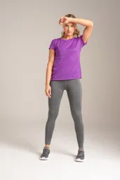 Legging Deportivo Largo Mujer Gris M/S Bronzini Active