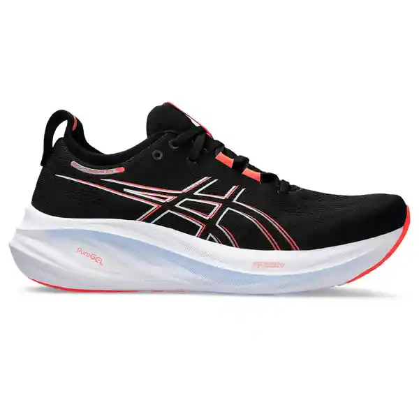 Asics Zapatos Gel-Nimbus 26 Para Hombre Negro Talla 10